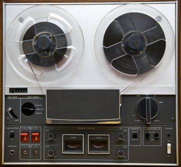 Vintage Reel-to-Reel Tape Player